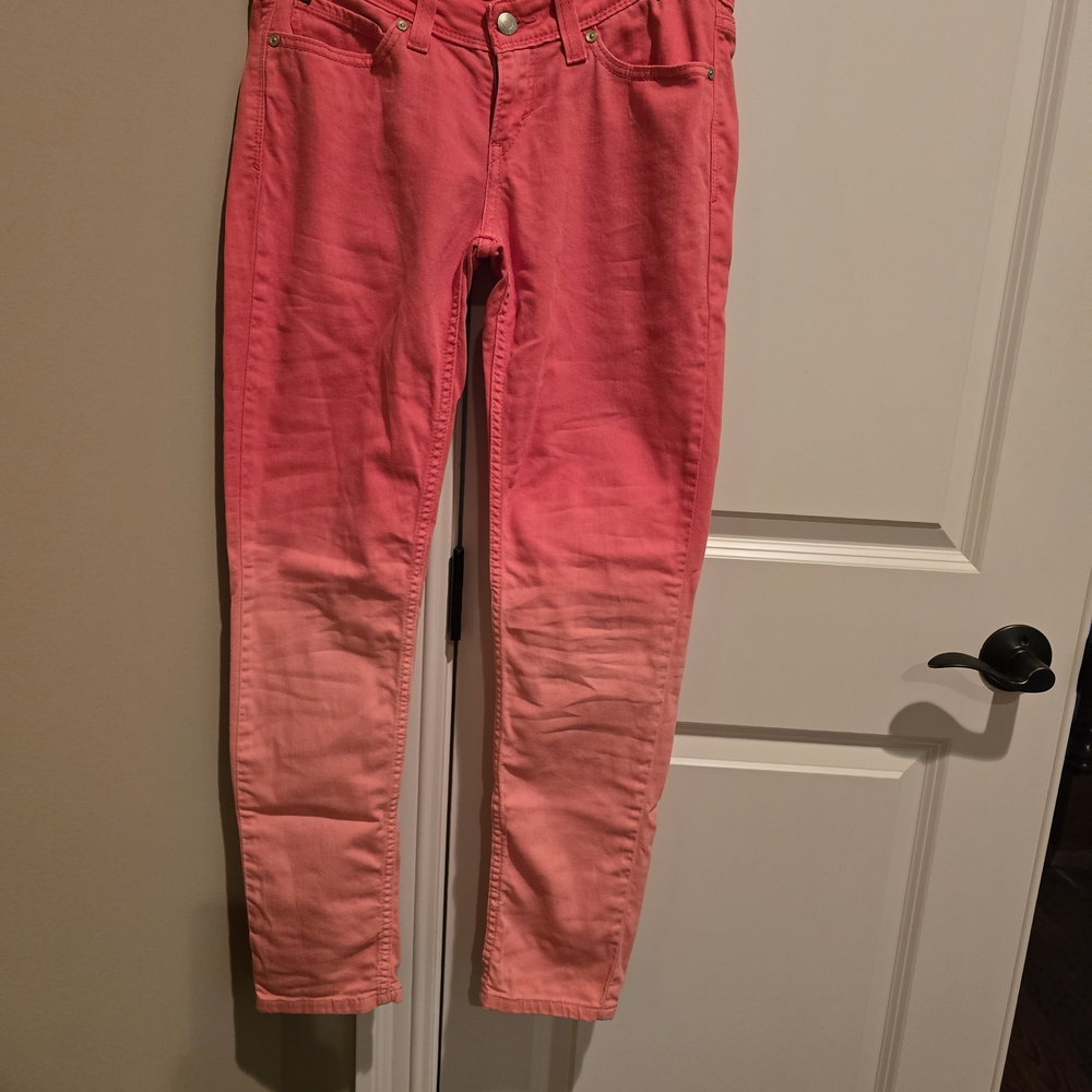Levi's Women's Coral Ombre Ankle Jeans